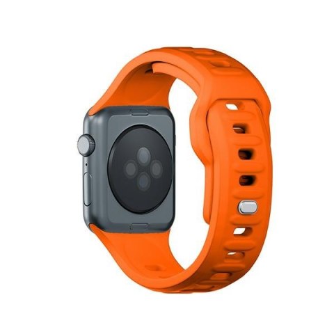 3MK Silicone Watch Strap pomarańczowy/orange dla Apple Watch 42/44/45/49mm