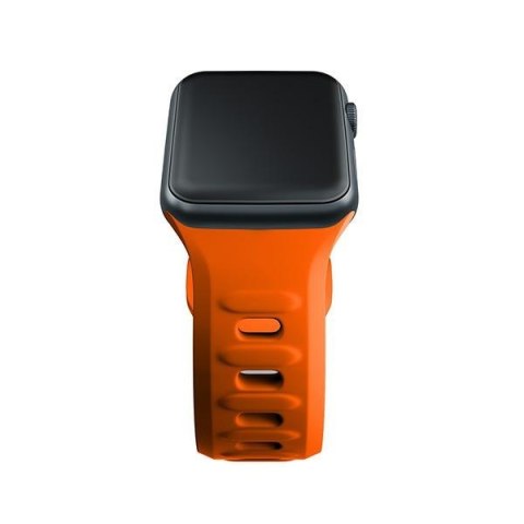 3MK Silicone Watch Strap pomarańczowy/orange dla Apple Watch 42/44/45/49mm