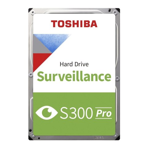 Dysk Toshiba S300 Pro do monitoringu 3,5" 6TB zielony