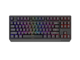 Klawiatura GENESIS Thor 230 TKL Gaming USB + RF Wireless + Bluetooth QWERTY Czarna
