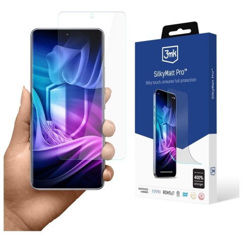 Matowa folia ochronna 3MK Silky Matt Pro do Xiaomi POCO X7