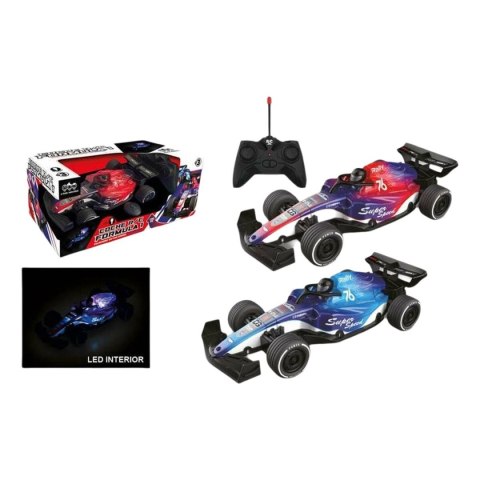 Samochód Sterowany Radiowo Niebieski Czerwony 25 x 12 x 7 cm