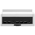 Trójfazowy dwukierunkowy elektroniczny licznik | miernik zużycia energii na szynę DIN | 400V | 100A | LCD | 4P