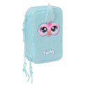Piórnik potrójny Furby Niebieski 12,5 x 19,5 x 5,5 cm 37 Części