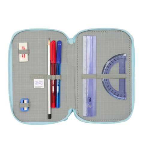 Piórnik potrójny Furby Niebieski 12,5 x 19,5 x 5,5 cm 37 Części