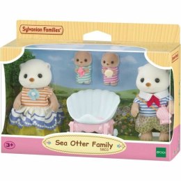Przegubowa Figura Sylvanian Families La familia de las nutrias marinas zwierzęta