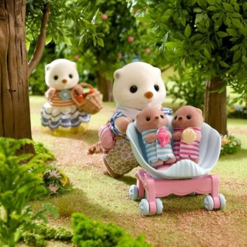 Przegubowa Figura Sylvanian Families La familia de las nutrias marinas zwierzęta