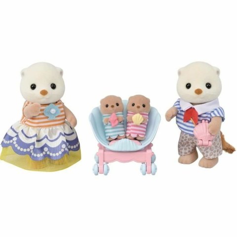 Przegubowa Figura Sylvanian Families La familia de las nutrias marinas zwierzęta