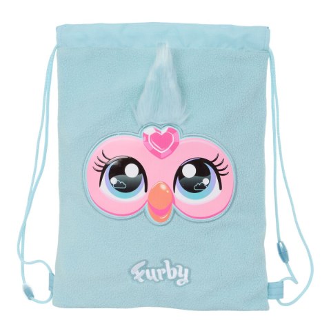 Worek na buty ze sznurkami Furby Błękitne niebo 26 x 34 x 1 cm
