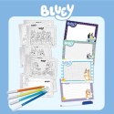 Zestaw do rysowania Bluey Pocket Drawing School (12 Sztuk)