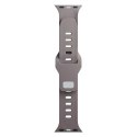 3MK Silicone Watch Strap brązowy/taupedla Apple Watch 42/44/45/49mm