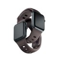 3MK Silicone Watch Strap brązowy/taupedla Apple Watch 42/44/45/49mm