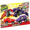 Figurka superbohatera Moose Toys GOO MOBILES - BLAZAGON VS TREADS SHREDZ Czerwony