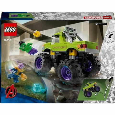 Zestaw do budowania Lego 76312 Hulk vs. Thanos Off-Roader