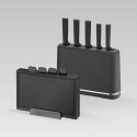 Zestaw noży i desek MR-1412-BLACK MAESTRO