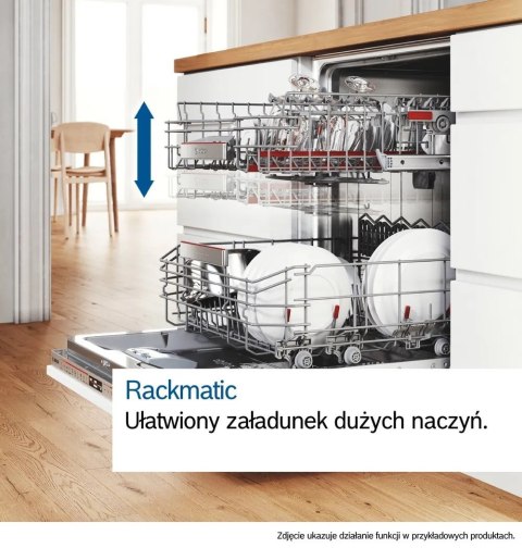 Zmywarka do zabudowy 60 cm BOSCH SMV4HVX07E Serie 4 | klasa D | 14 kpl | ExtraDry | SpeedPerfect | WiFi Home Connect