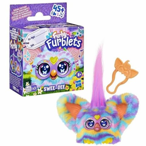 Pluszak Hasbro Furby Furblets Swee-Dee Żółty Plusz Zwierzę