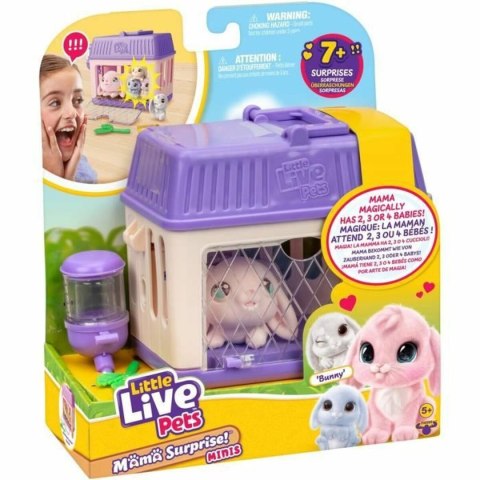 Pluszak Little Live Pets Mama Surprise Rabbits Różowy Rose Plusz Królik