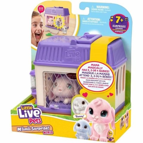 Pluszak Little Live Pets Mama Surprise Rabbits Różowy Rose Plusz Królik