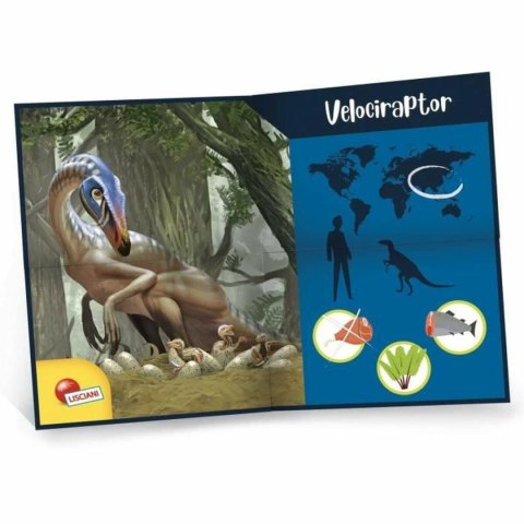 Zabawa Edukacyjna Lisciani Giochi I'm GENIUS Super Kit Velociraptor Nuevo
