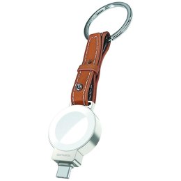 Ładowarka indukcyjna 4smarts do Apple Watch, srebrny