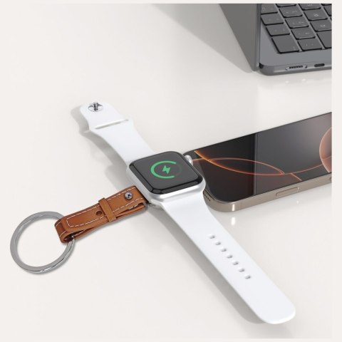 Ładowarka indukcyjna 4smarts do Apple Watch, srebrny