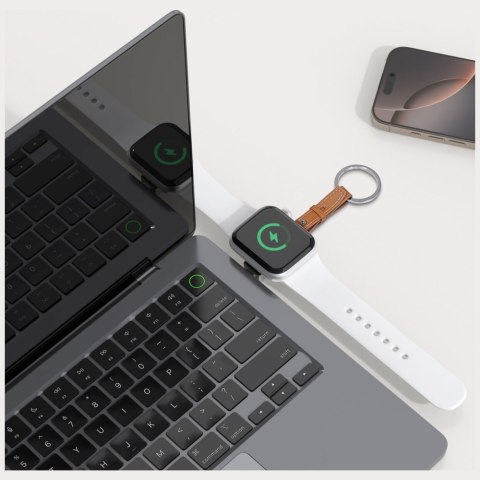 Ładowarka indukcyjna 4smarts do Apple Watch, srebrny