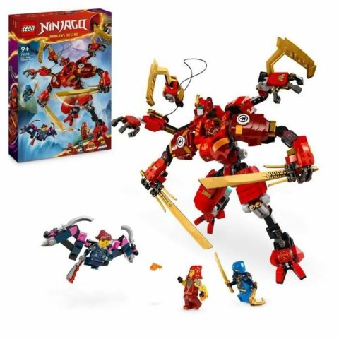 Zestaw do budowania Lego NINJAGO 71812 Kai's Ninja Climbing Robot Wielokolorowy