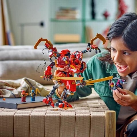 Zestaw do budowania Lego NINJAGO 71812 Kai's Ninja Climbing Robot Wielokolorowy