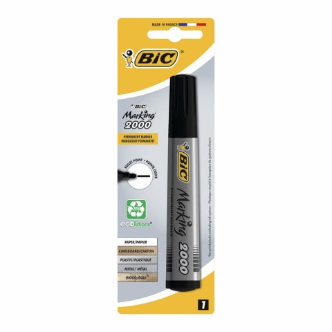 Marker permanentny Bic 2000 Czarny