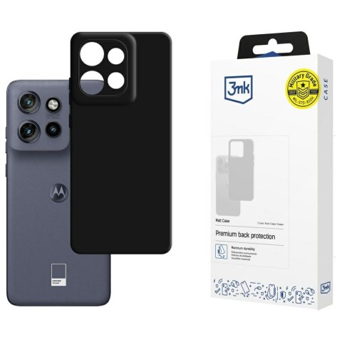 Etui 3MK Matt Case do Motorola Edge 50 Neo czarny