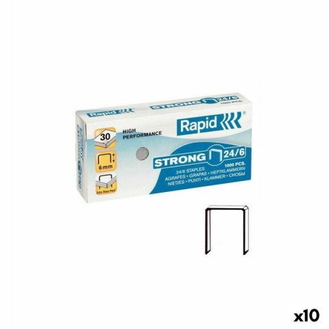 Zszywki Rapid 24/6 6 mm (10 Sztuk)