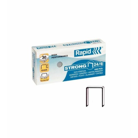 Zszywki Rapid 24/6 6 mm (10 Sztuk)