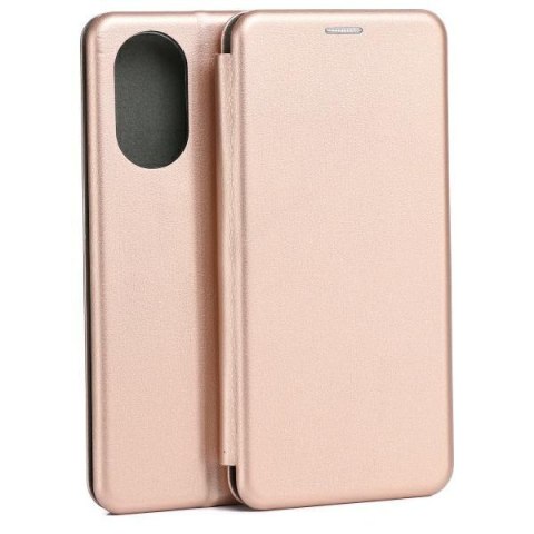 Etui Beline Book Magnetic Realme 12 4G różowo-złoty/rose-gold