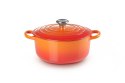 Le Creuset Signature Roaster okrągły piekarnik 22cm czerwony