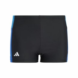Strój kąpielowy Dziecięcy Adidas Colorblock 3-Stripes Czarny - 13-14 lat
