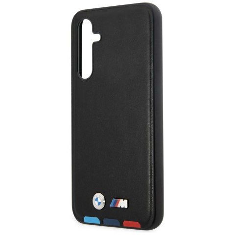 Etui BMW BMHCSA5422PTDK A54czarny/black Leather Stamp Tricolor