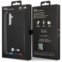 Etui BMW BMHCSA5422PTDK A54czarny/black Leather Stamp Tricolor
