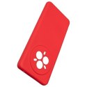 Etui Beline Silicone Realme 14 Pro czerwone /red