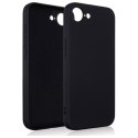 Etui Beline Silicone iPhone 16e czarny/black