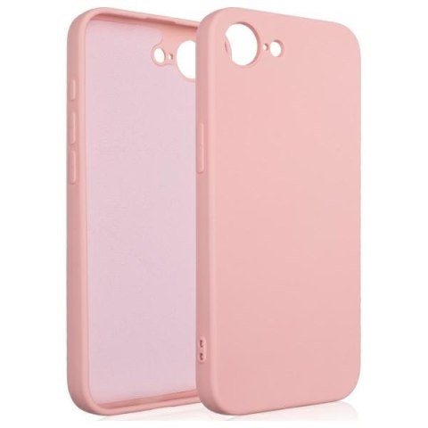 Etui Beline Silicone iPhone 16e różowo-złoty/rose gold