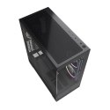 GEMBIRD OBUDOWA FORNAX X550 AQUARIUM MIDI-TOWER (2X USB 3.1, 1X USB TYPE-C) 3X FAN, CZARNA