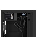GEMBIRD OBUDOWA FORNAX K170 600W 80PLUS BRONZE MINI-TOWER (1X USB 3.1, 2X USB 2.0, 1X USB TYP-C, CZYTNIK KART) CZARNA