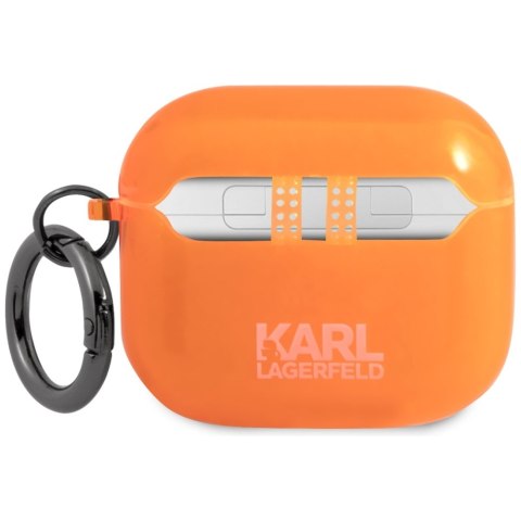 Karl Lagerfeld KLA3UCHFO AirPods 3cover pomarańczowy/orange Choupette