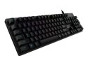 Logitech G 920-009352 klawiatura Gaming USB Angielski Carbon