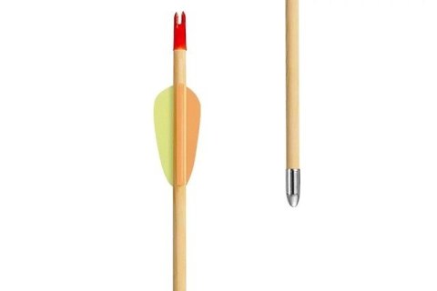 Strzały drewniane Target Wooden 30" Poe Lang - zestaw 5 sztuk