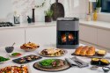 Frytkownica Panasonic NF-CC500SXE z wyświetlaczem LCD, 5 l, 1450 W, obudowa Cool touch