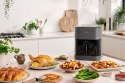 Frytkownica Panasonic NF-CC500SXE z wyświetlaczem LCD, 5 l, 1450 W, obudowa Cool touch