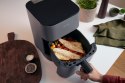 Frytkownica Panasonic NF-CC500SXE z wyświetlaczem LCD, 5 l, 1450 W, obudowa Cool touch