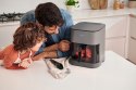 Frytkownica Panasonic NF-CC500SXE z wyświetlaczem LCD, 5 l, 1450 W, obudowa Cool touch